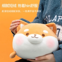  名创优品（MINISO） 趣味阿柴-弹力超柔升级版趴姿毛绒公仔可爱玩...